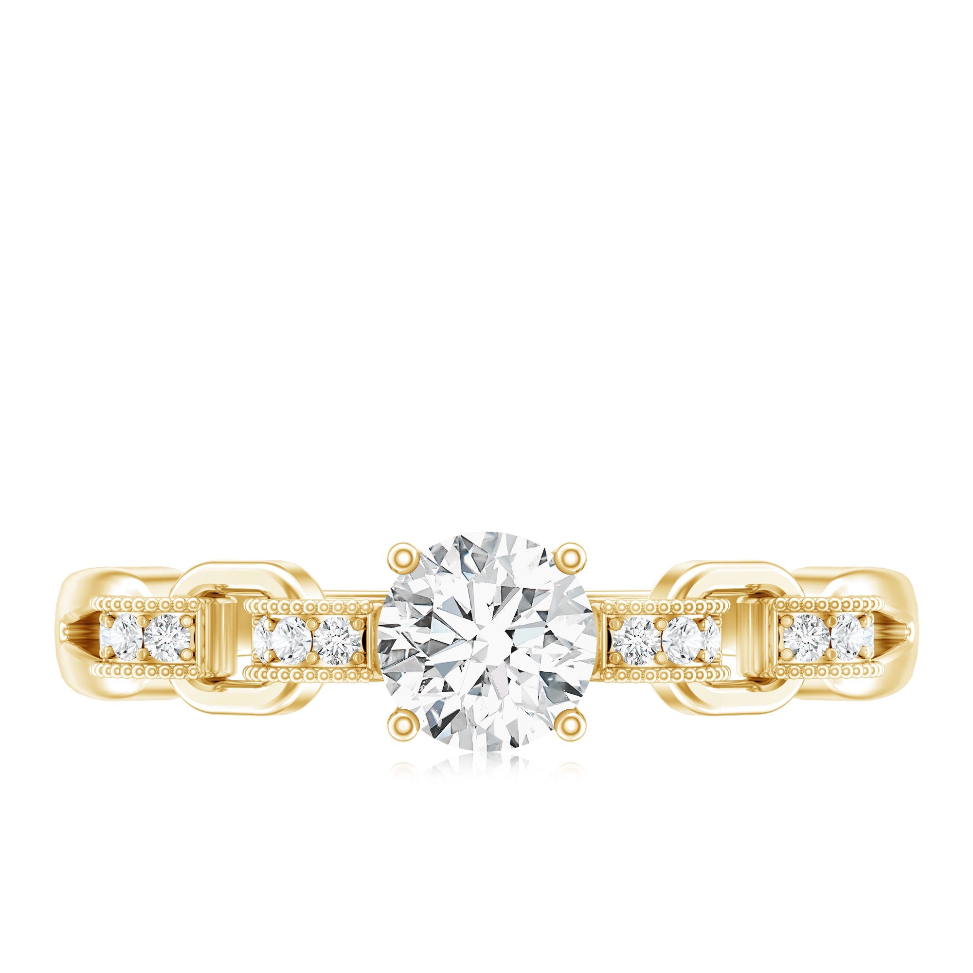 Certified 5 MM Lab Grown Diamond Promise Ring For Her