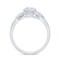 2 Carat Lab Grown Diamond Bypass Engagement Ring