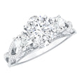 Certified Diamond Vintage Looking Engagement Ring