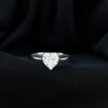 1 Carat Diamond Heart Ring For Women