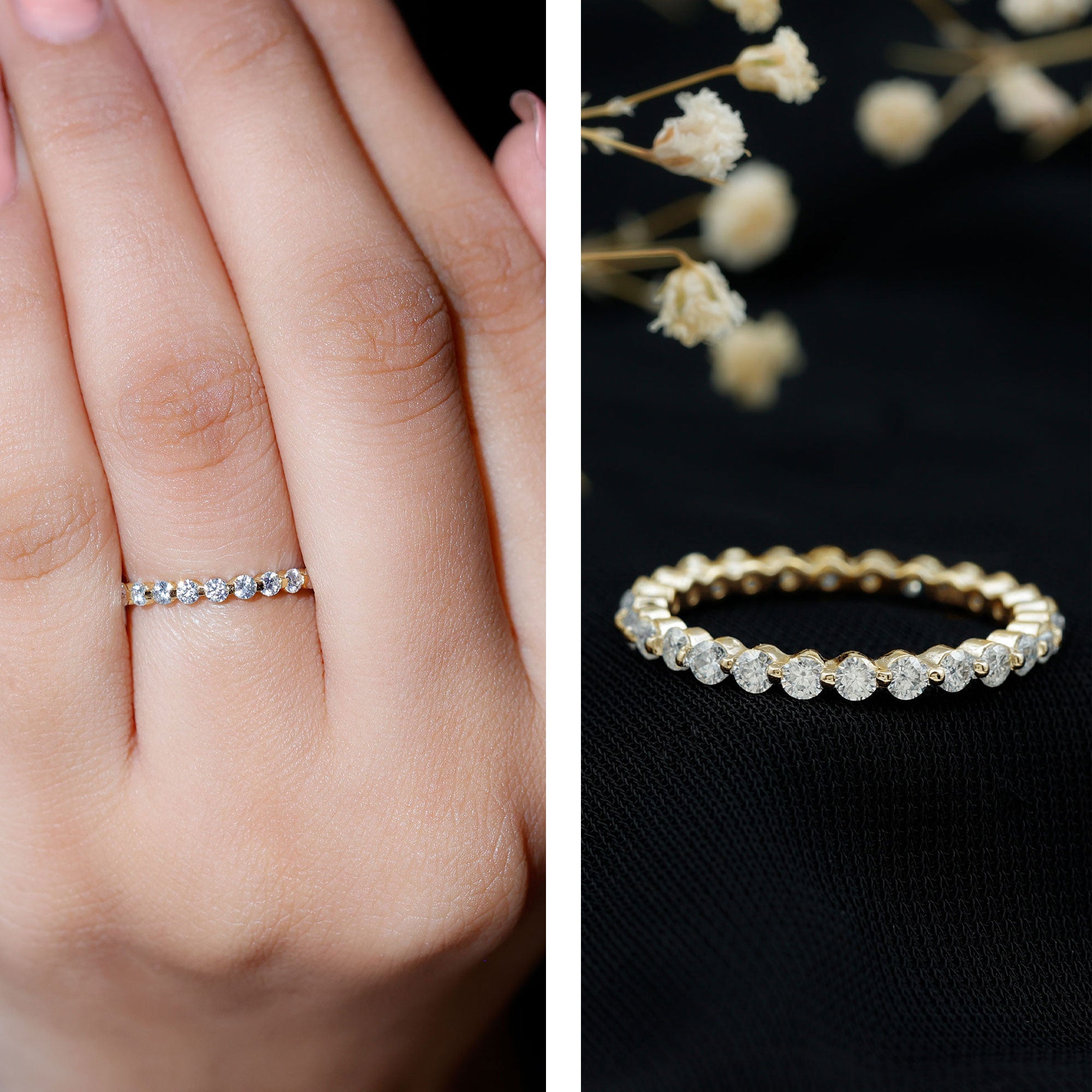 Lab Grown Diamond Wedding Enhancer for Women