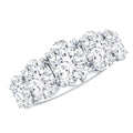 Lab Grown Diamond 5 Stone Statement Ring