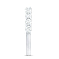 Cubic Zirconia Half Eternity Ring for Women