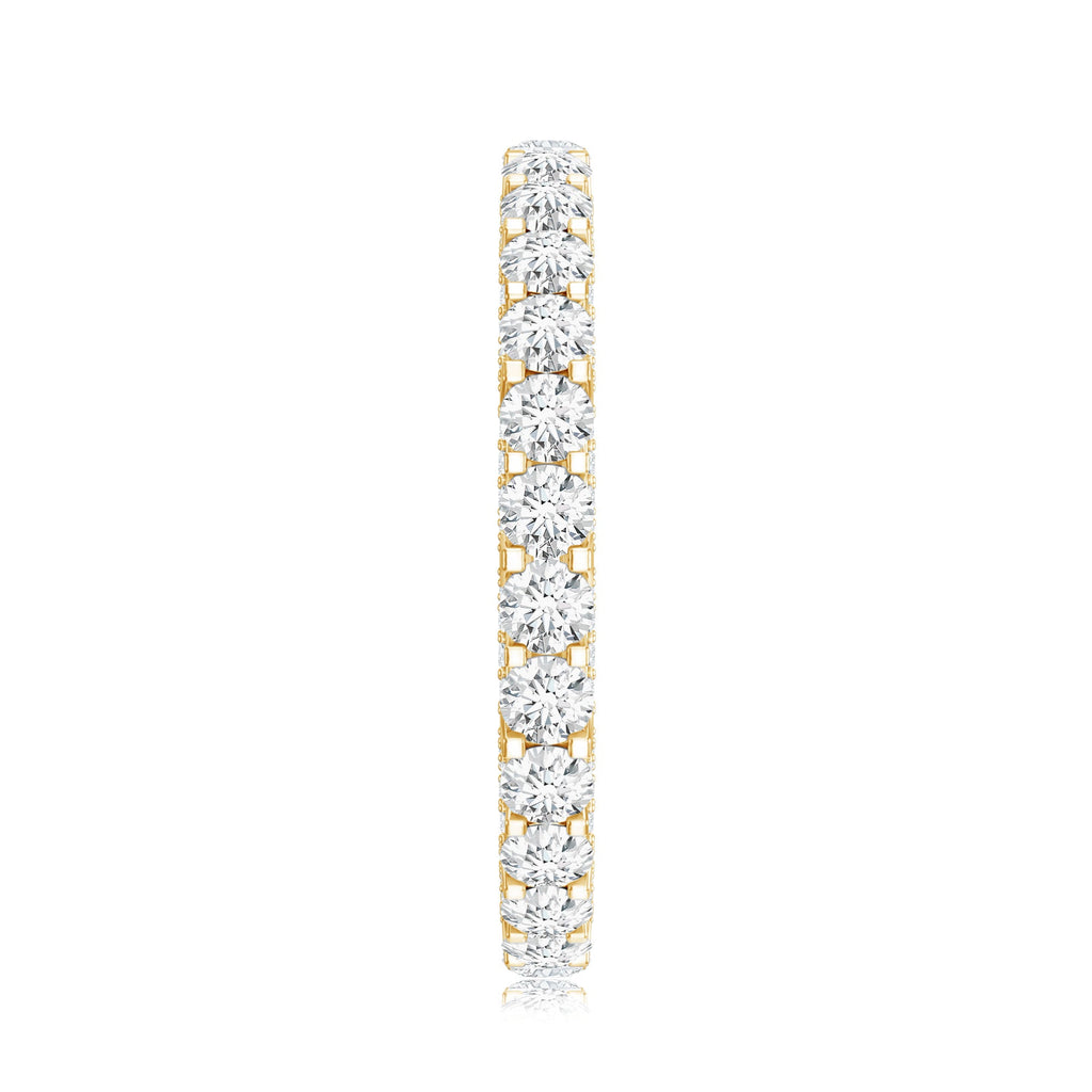 Certified Lab Created Diamond Eternity Wedding Band