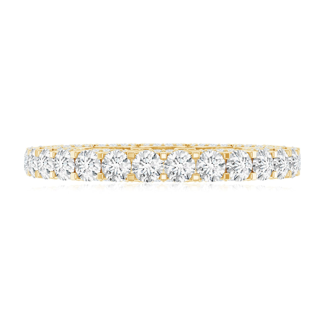 Certified Lab Created Diamond Eternity Wedding Band
