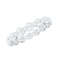 Marquise and Round Cut Zirconia Full Eternity Ring