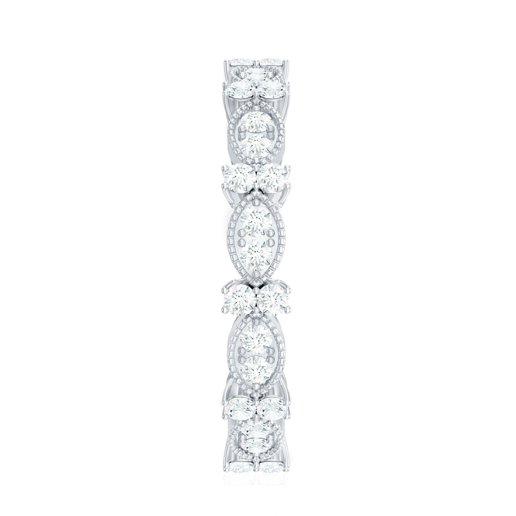 Designer Moissanite Eternity Ring for Women