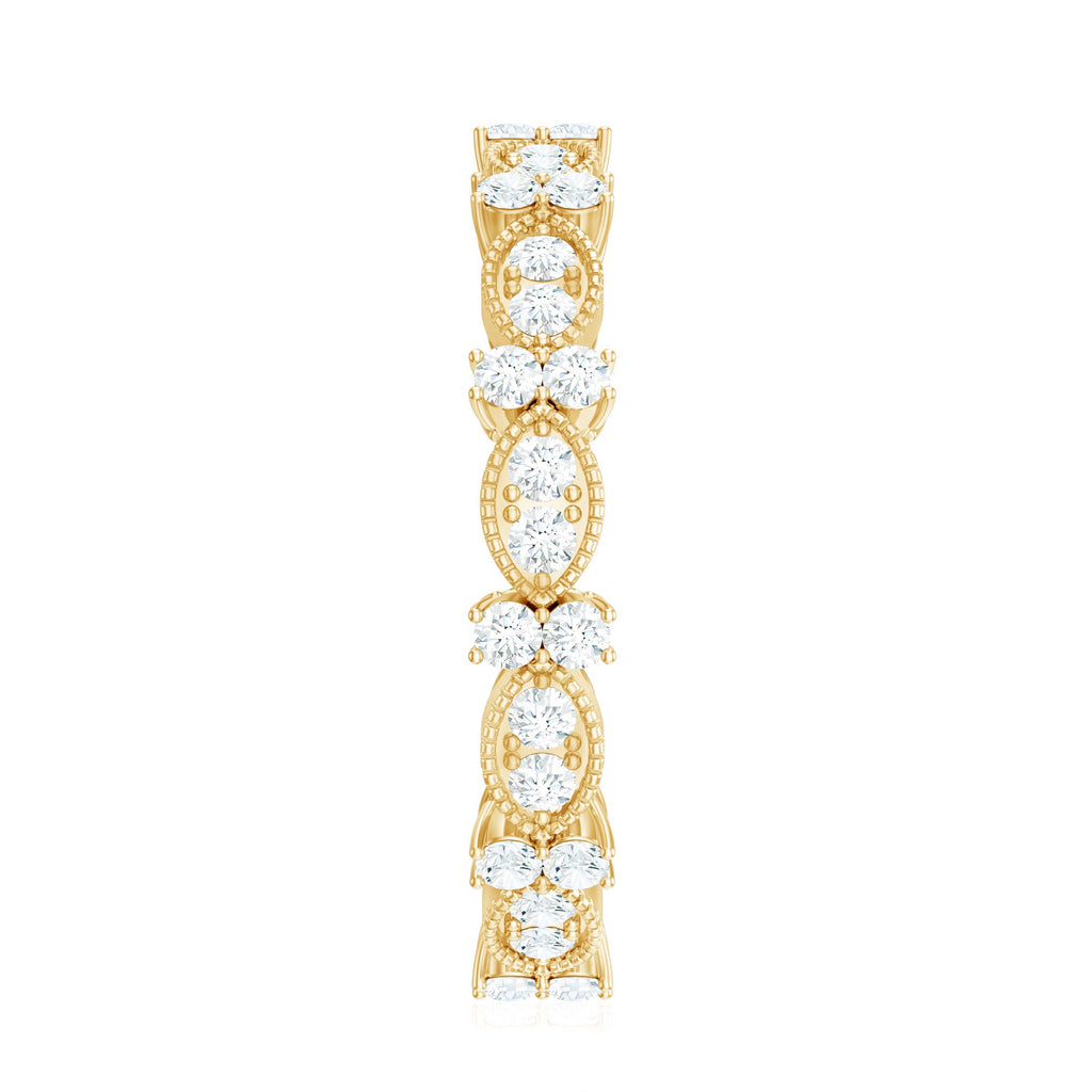 Designer Moissanite Eternity Ring for Women