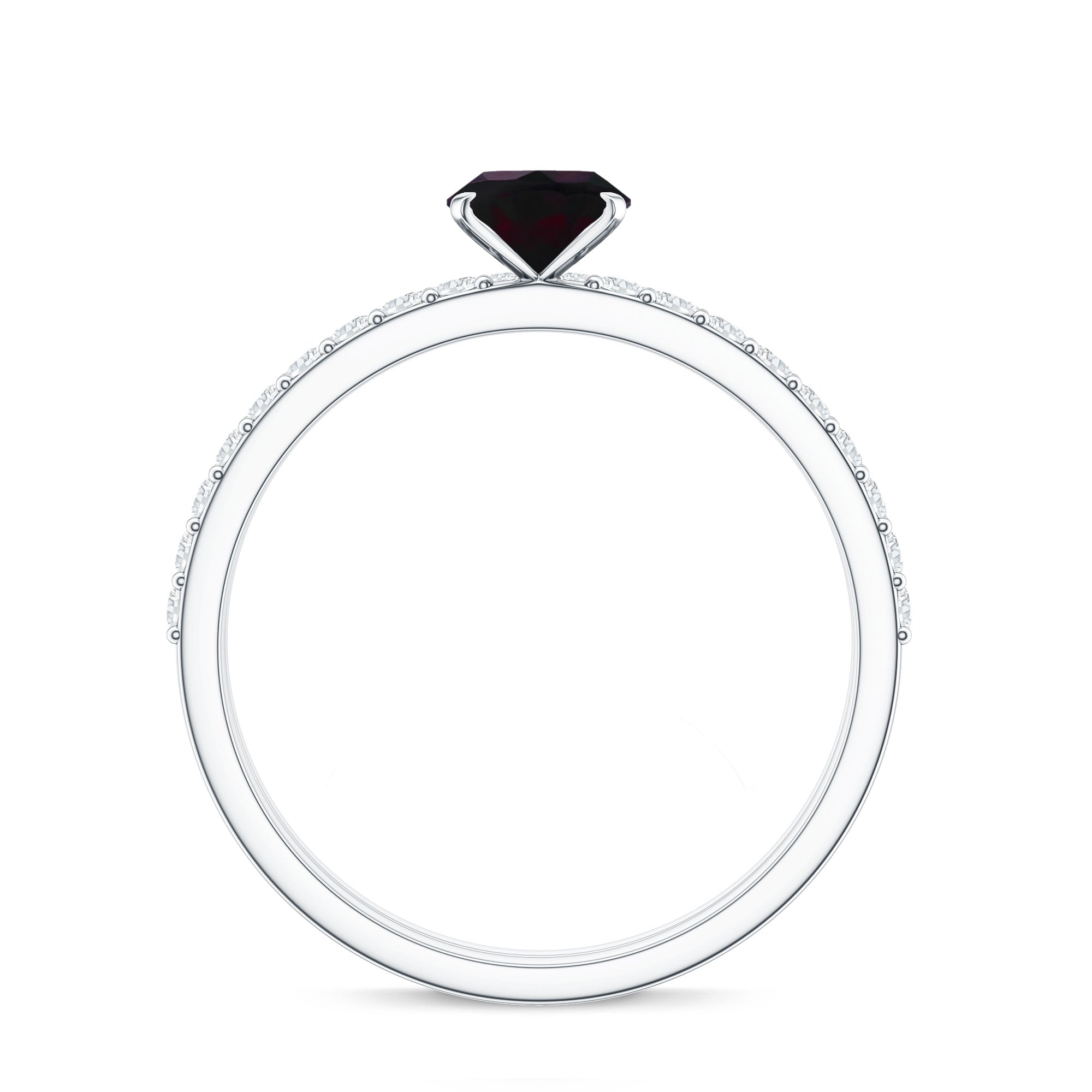 0.9 Carat Oval Cut Black Opal Wedding Ring Set With Diamond