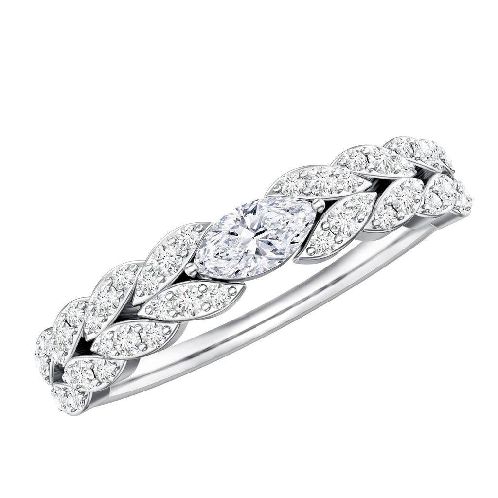 Lab Grown Diamond East West Eternity Ring for Her
