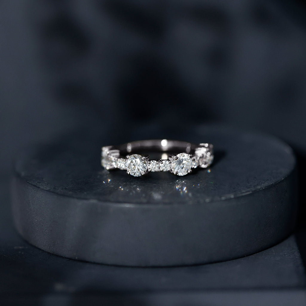 Lab Grown Diamond Stackable Eternity Ring For Women