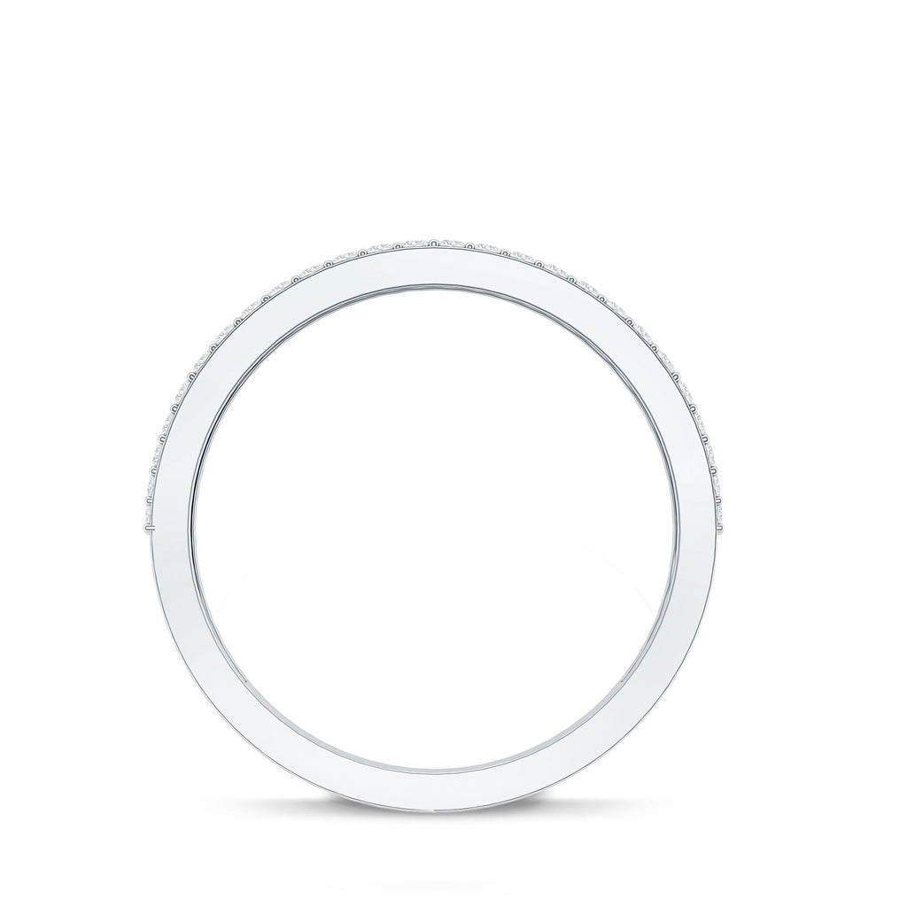 Brilliant Cut Lab Grown Diamond Classic Wedding Band Ring