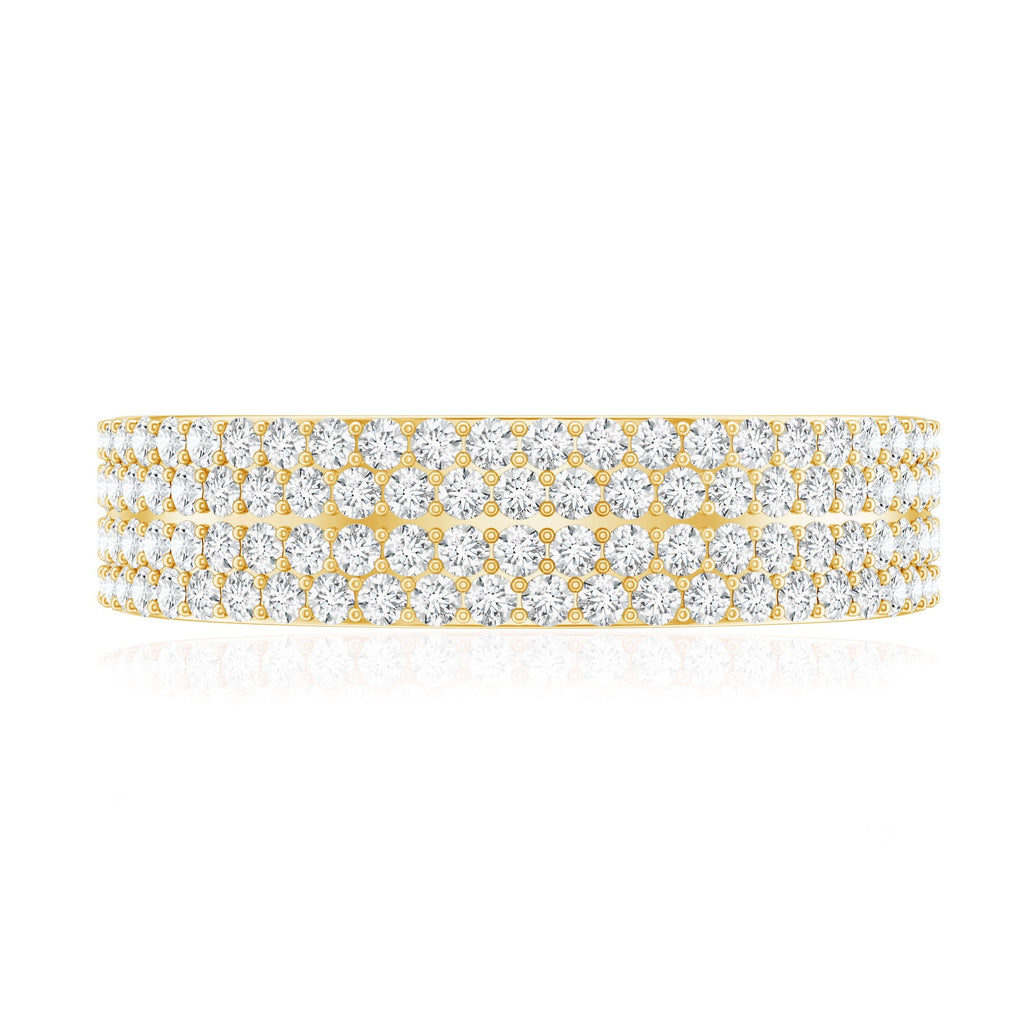 Brilliant Cut Lab Grown Diamond Classic Wedding Band Ring