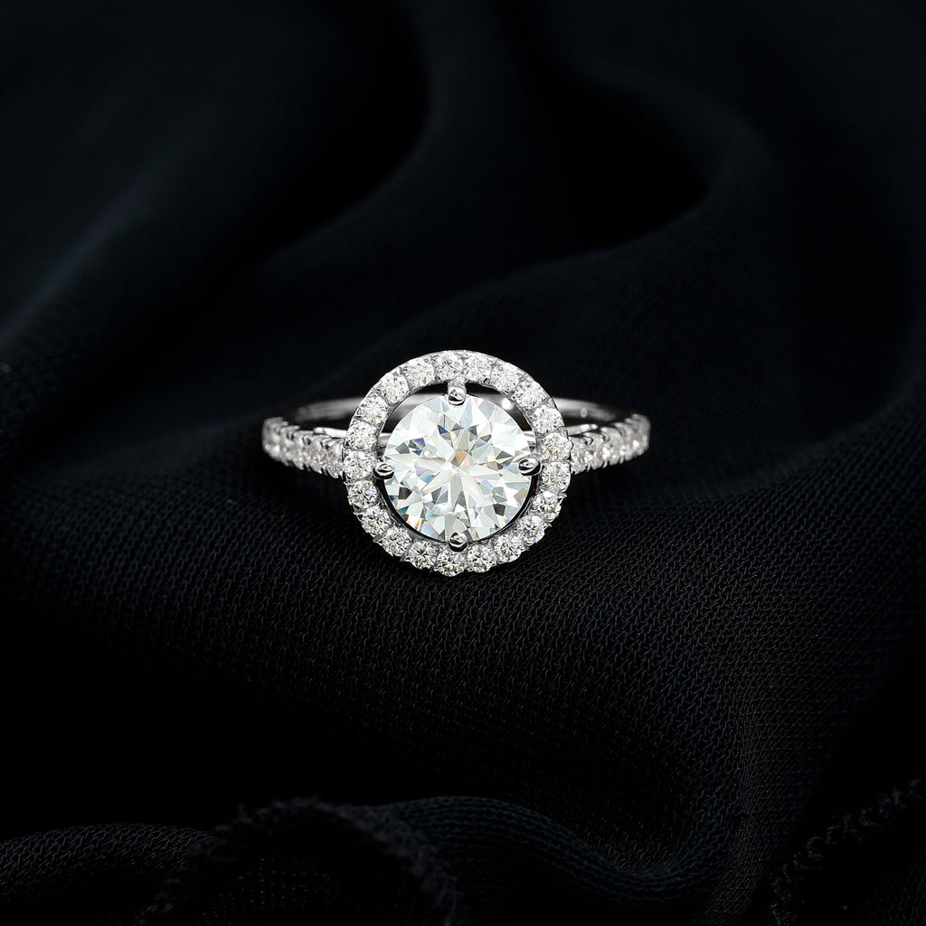 2 Carat Ethical Diamond Circle Engagement Ring