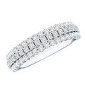 Half Eternity Lab Grown Diamond Wedding Band