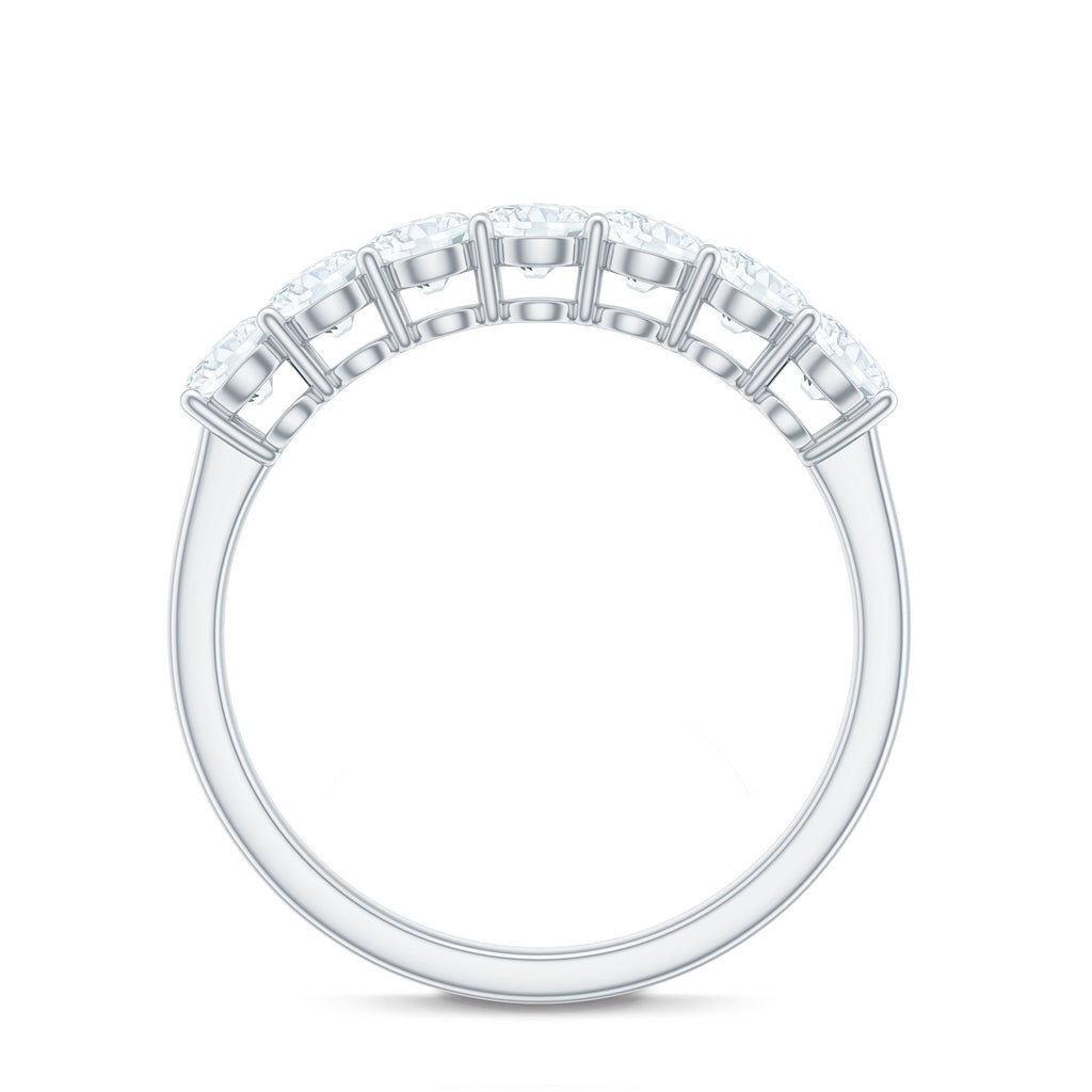 Natural Diamond Half Eternity Band Ring for Women