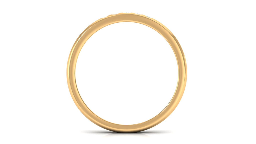Minimal 5 Stone Diamond Ring for Promise
