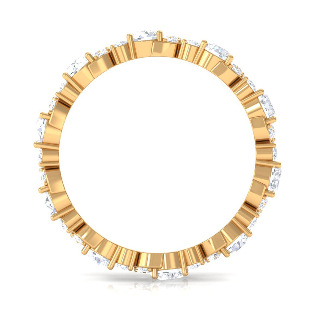 1 CT Elegant Cubic Zirconia Eternity Ring