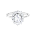 Princess Diana Inspired Simulated Diamond Engagement Ring