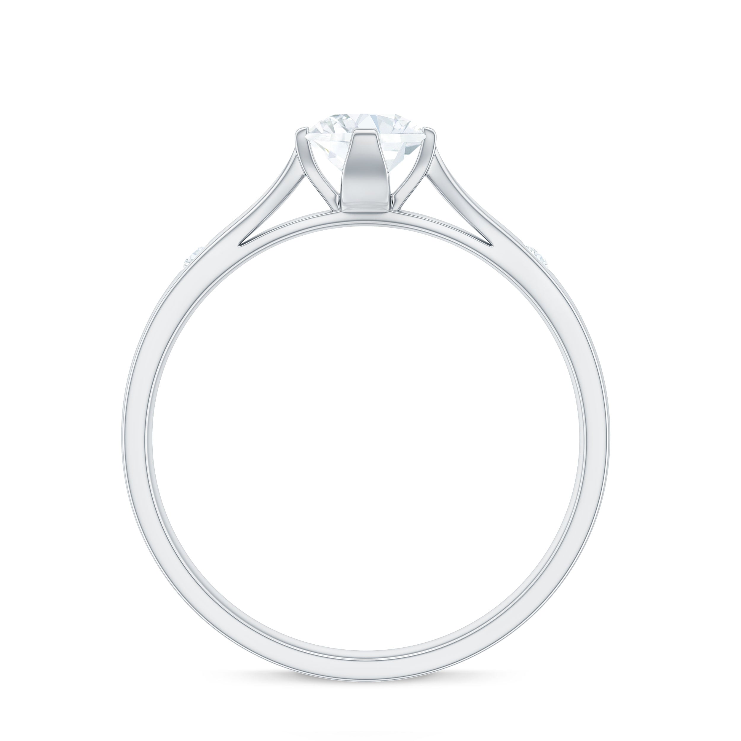 Lab Grown Diamond Solitaire Promise Ring