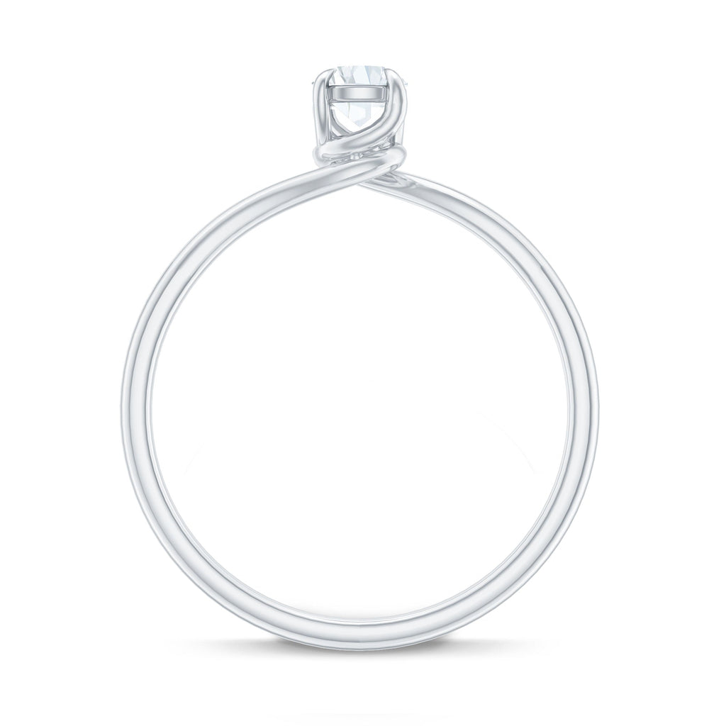 Solitaire Lab Grown Diamond Promise Ring