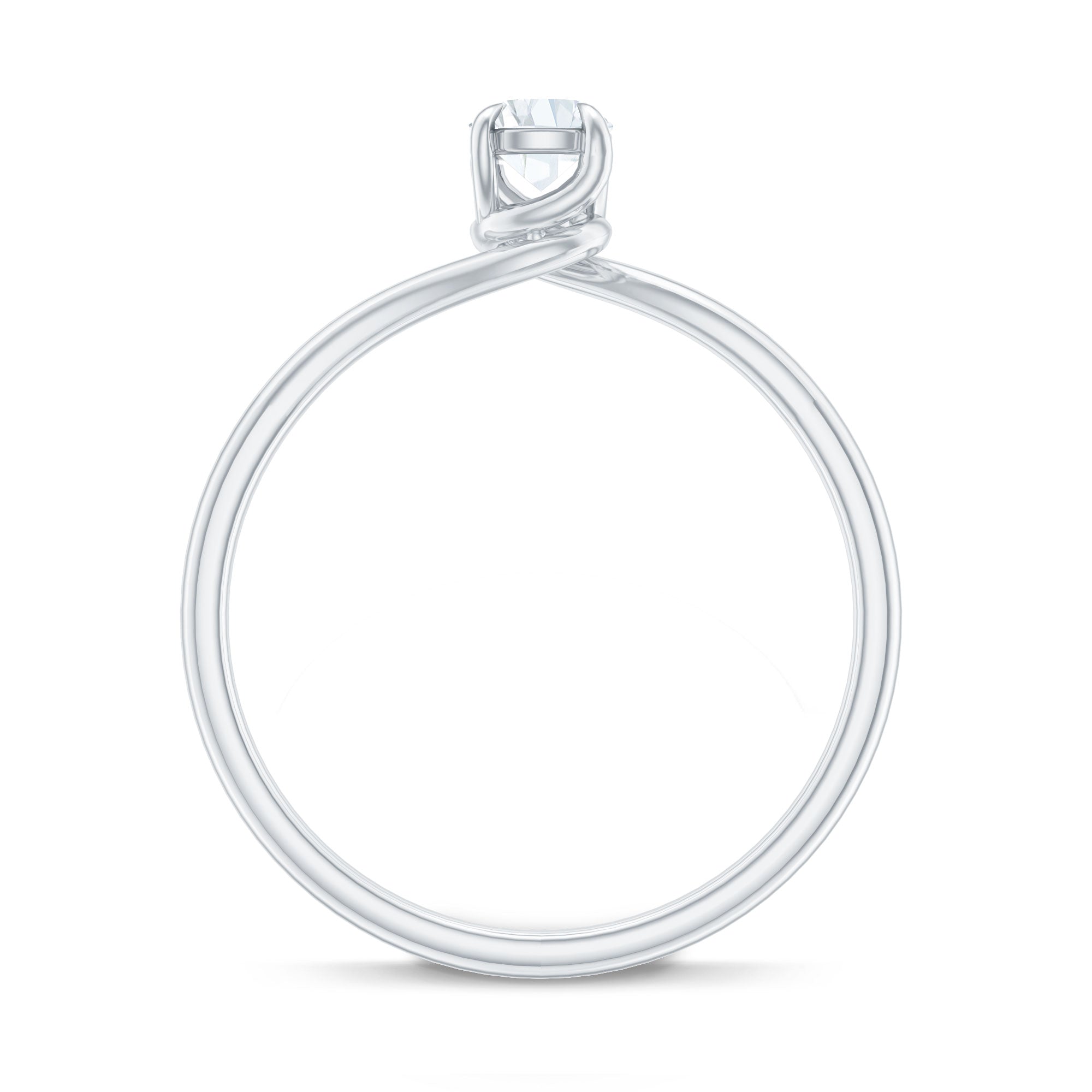 Solitaire Lab Grown Diamond Promise Ring
