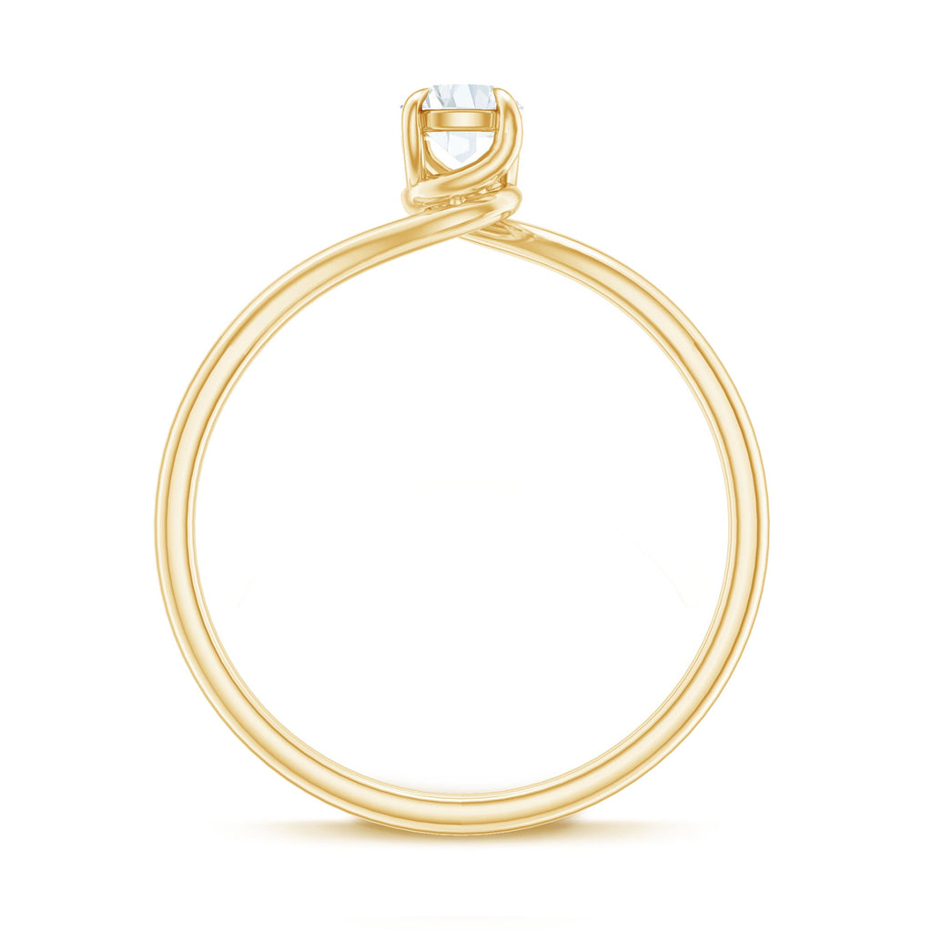 Solitaire Lab Grown Diamond Promise Ring