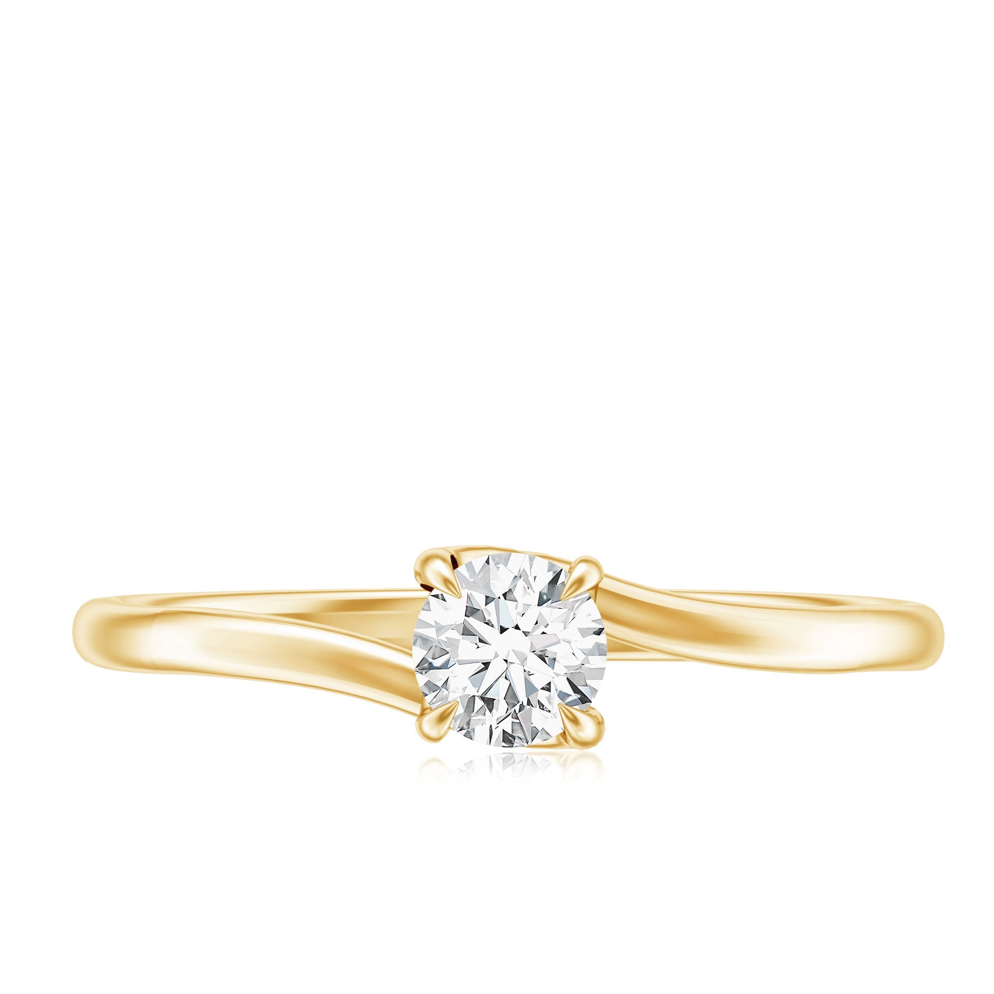 Solitaire Lab Grown Diamond Promise Ring