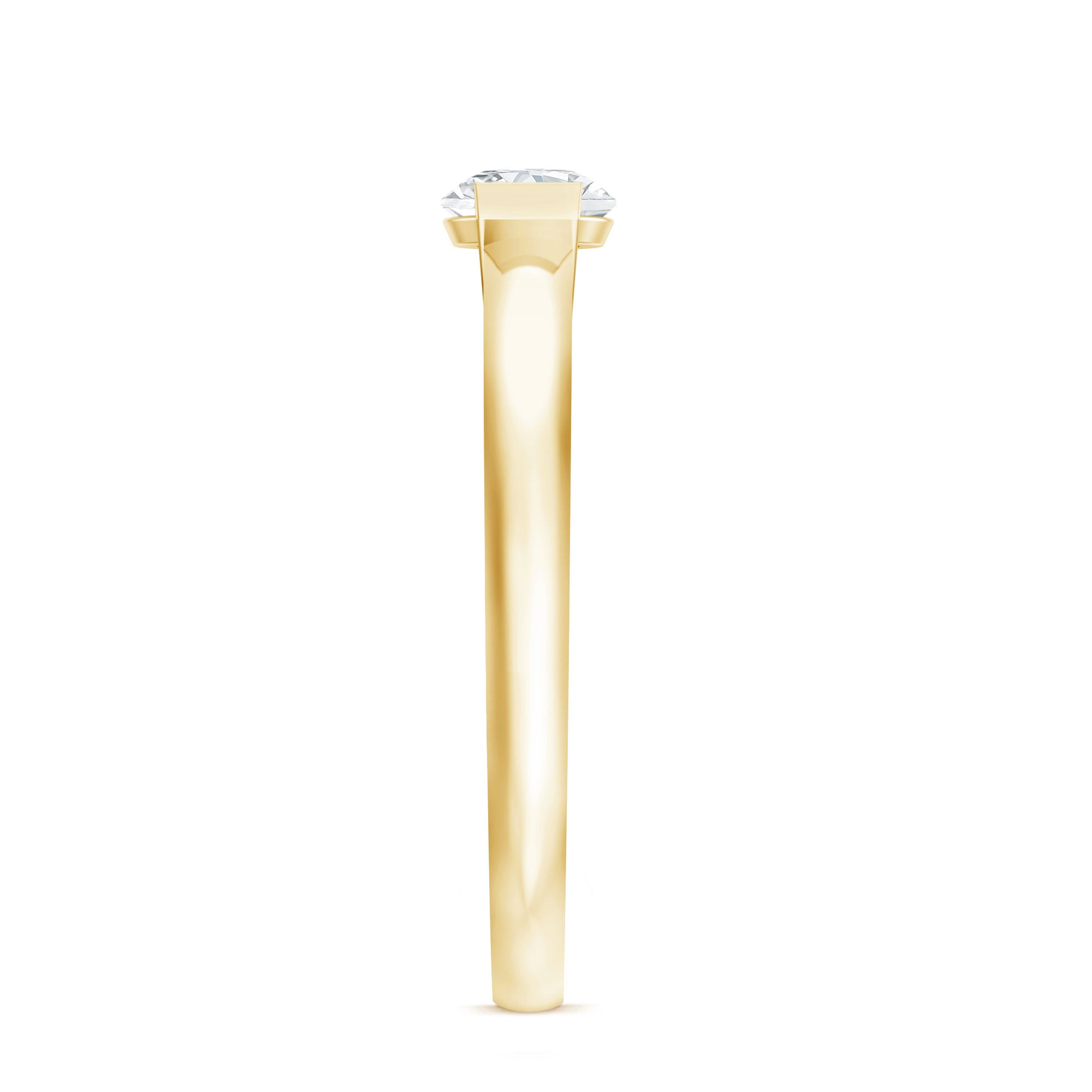 Minimal Lab Grown Diamond Solitaire Ring