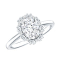Womens 3.5 Carat Moissanite Vintage Style Engagement Ring