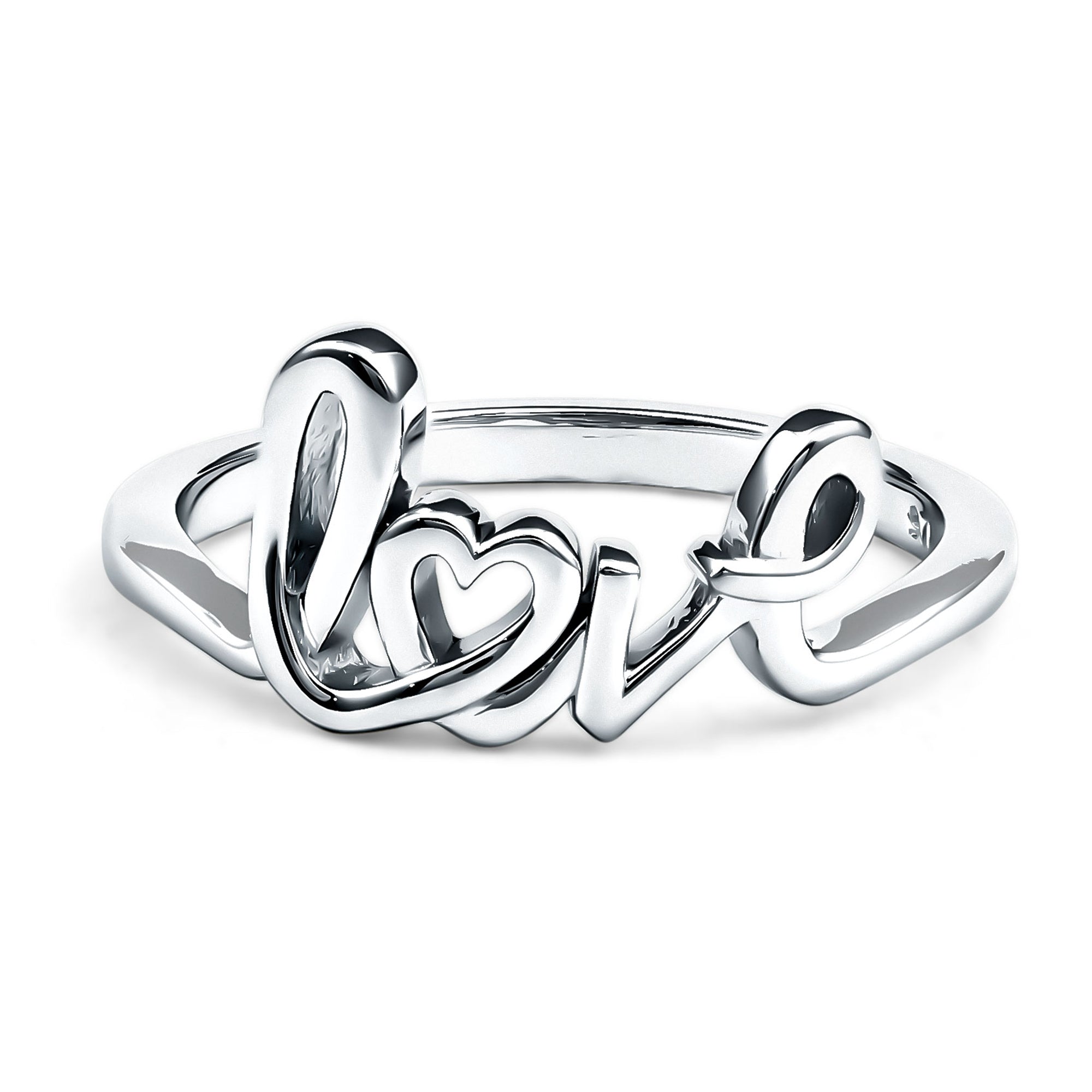 Love Ring in 14k Gold Plated Sterling Silver