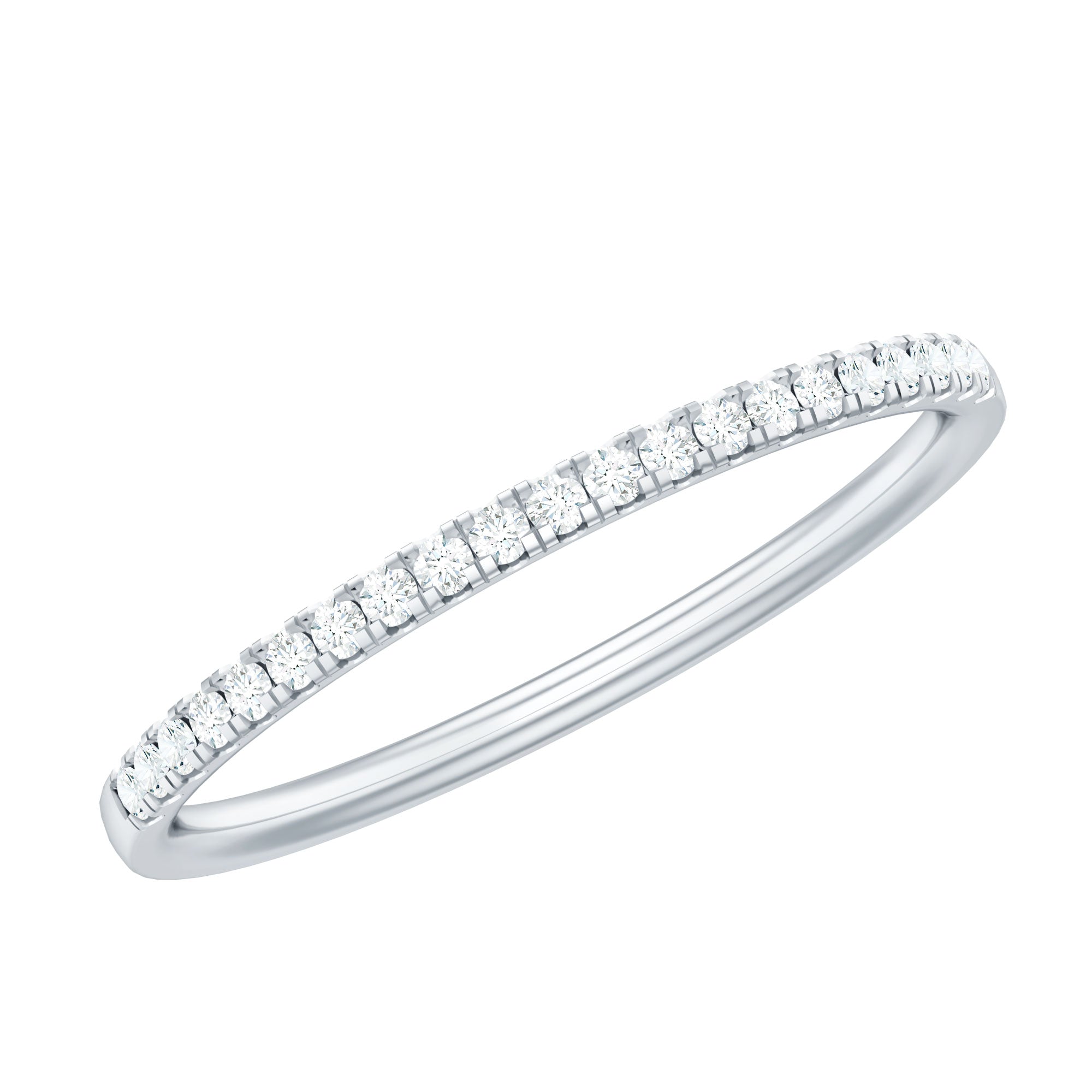 Certified Natural Diamond Stackable Wedding Ring