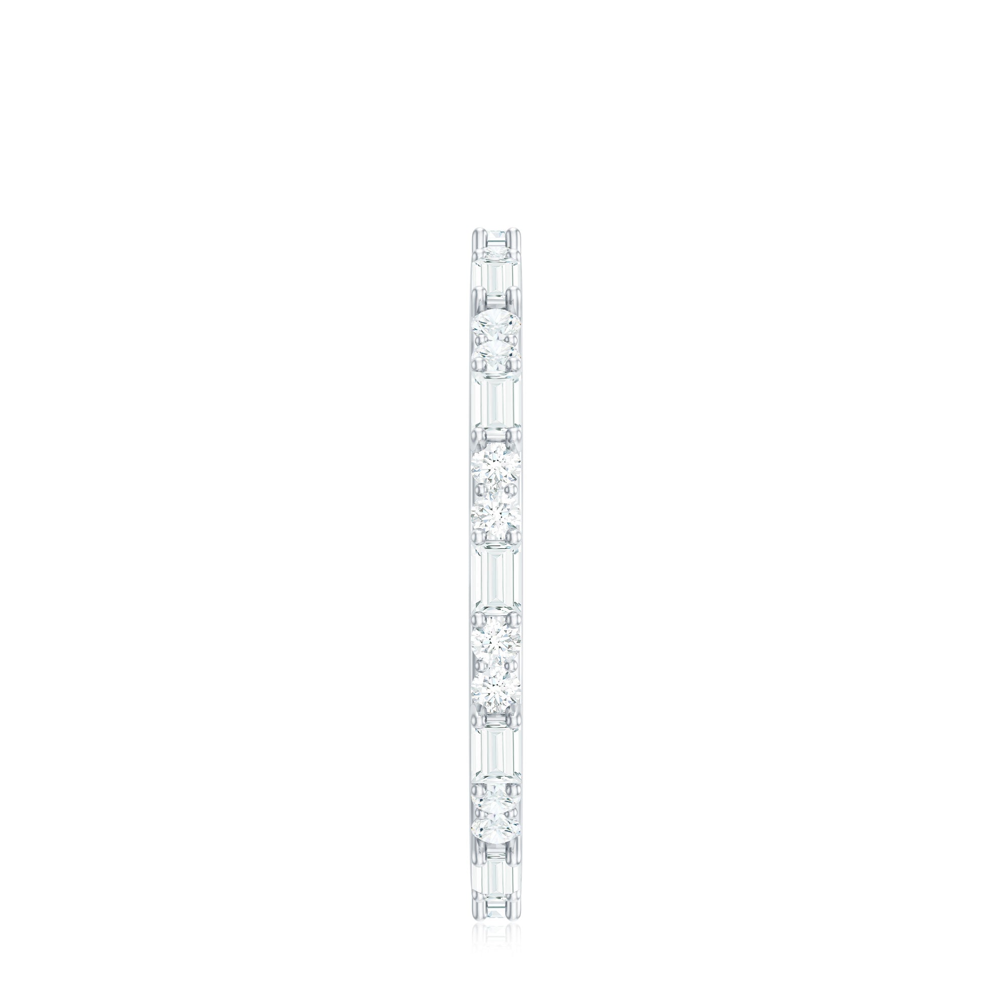 Certified Genuine Diamond Full Eternity Stackable Ring
