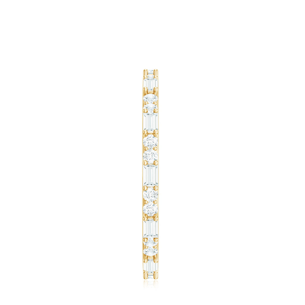 Certified Genuine Diamond Full Eternity Stackable Ring