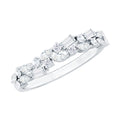 Real Diamond Half Eternity Band Ring