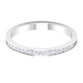 Natural Diamond Half Eternity Stackable Ring for Women
