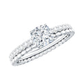 6mm Certified Cushion Cut Moissanite Solitaire Engagement Ring